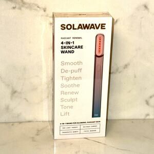 New, Sealed in Box Solawave 4-in-1 Skincare Wand